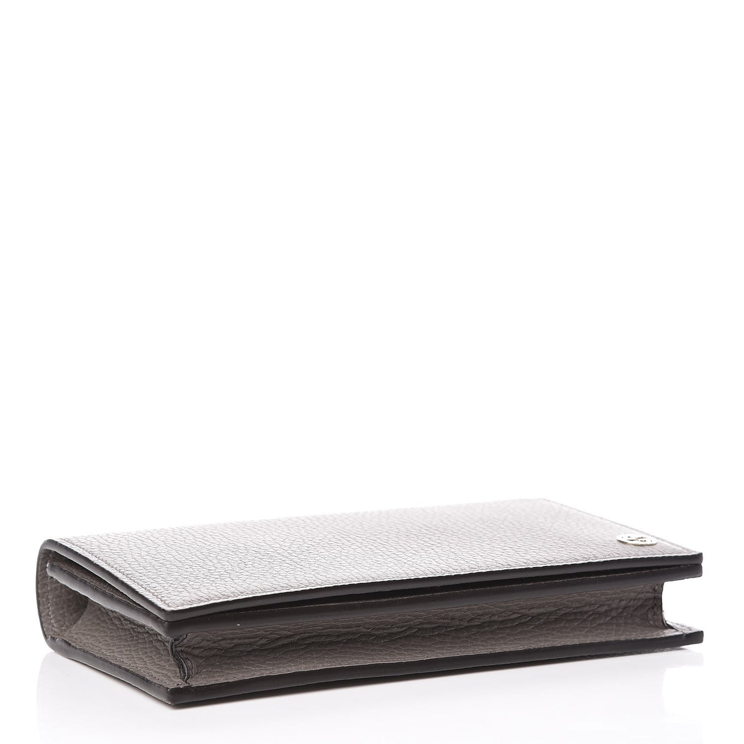 Dollar Calfskin Medium Betty Chain Wallet Loess