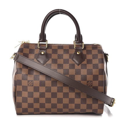 Louis Vuitton Damier Ebene Speedy Bandouliere 25 1 of 7