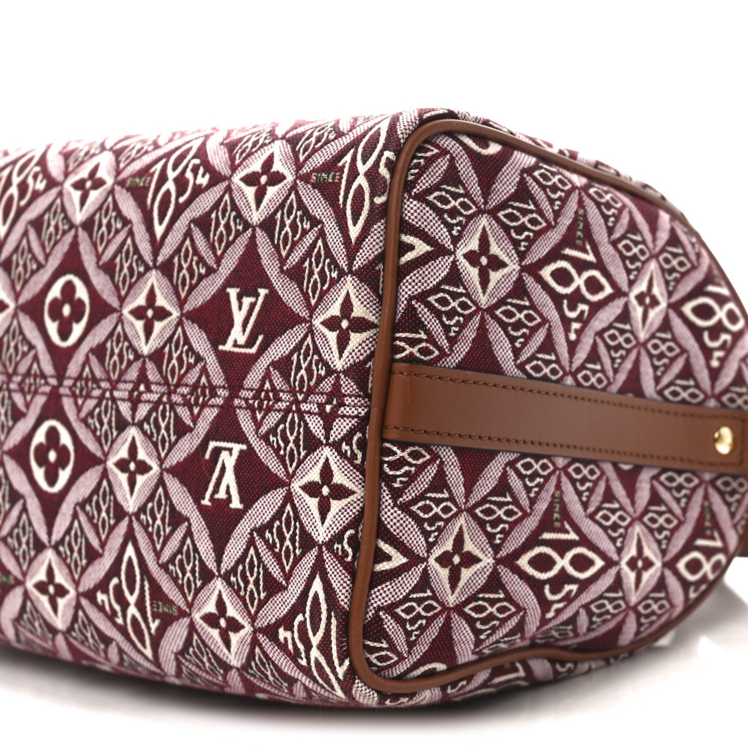Louis Vuitton Jacquard Since 1854 Speedy Bandouliere 25 Bordeaux