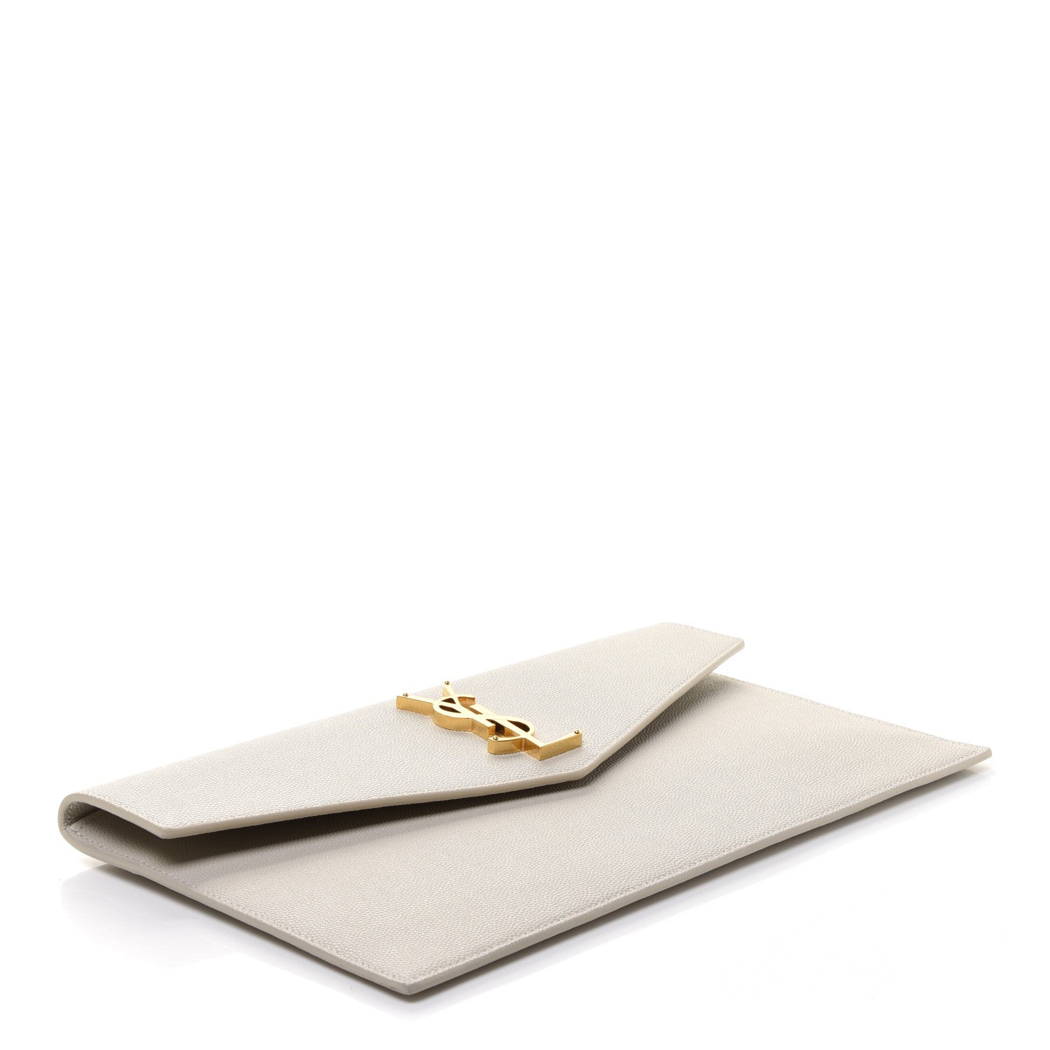 Saint Laurent Grain De Poudre Uptown Pouch Crema Soft 4 of 9