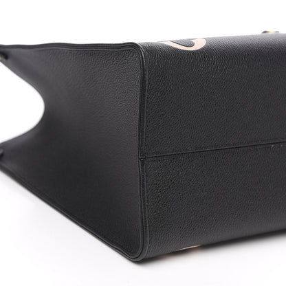 Louis Vuitton Empreinte Monogram Giant Onthego MM Black Beige 7 of 8