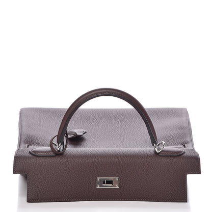 Hermes Togo Kelly Retourne 32 Chocolate 19 of 39