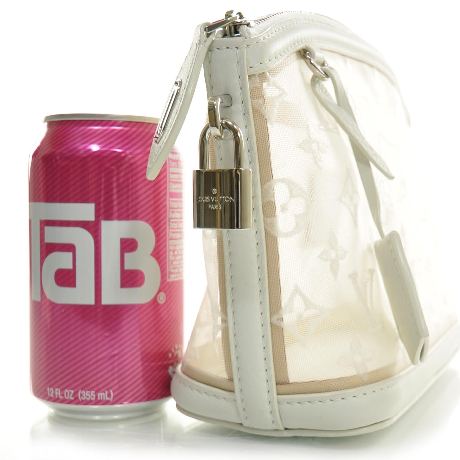 Louis Vuitton Monogram Transparence Transparent Lockit Clutch 4 of 8