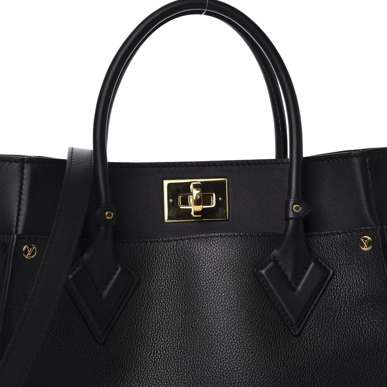 Louis Vuitton Calfskin Monogram Tufting On My Side Black 12 of 12