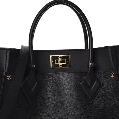 Louis Vuitton Calfskin Monogram Tufting On My Side Black 12 of 12