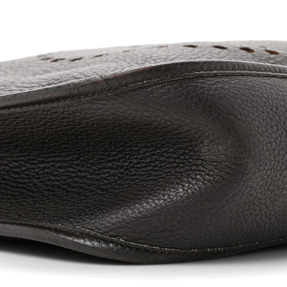 Hermes Taurillon Clemence Evelyne GM Chocolate 9 of 15