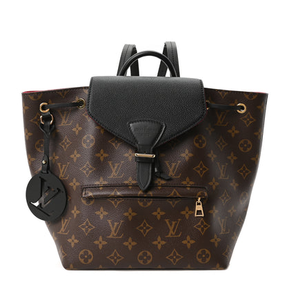 Louis Vuitton Monogram Montsouris PM Black 1 of 10
