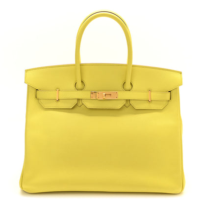 Hermes Epsom Birkin 35 Soufre 1 of 16