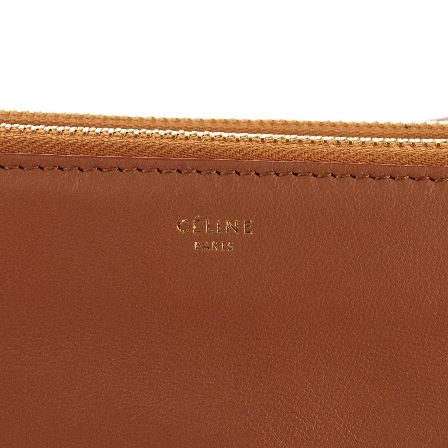 Lambskin Small Trio Crossbody Bag Tan