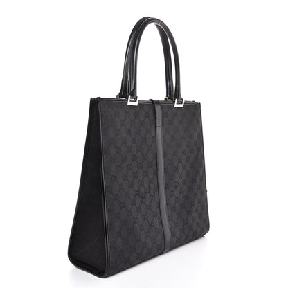 Gucci Monogram Bardot Bag Black 3 of 8
