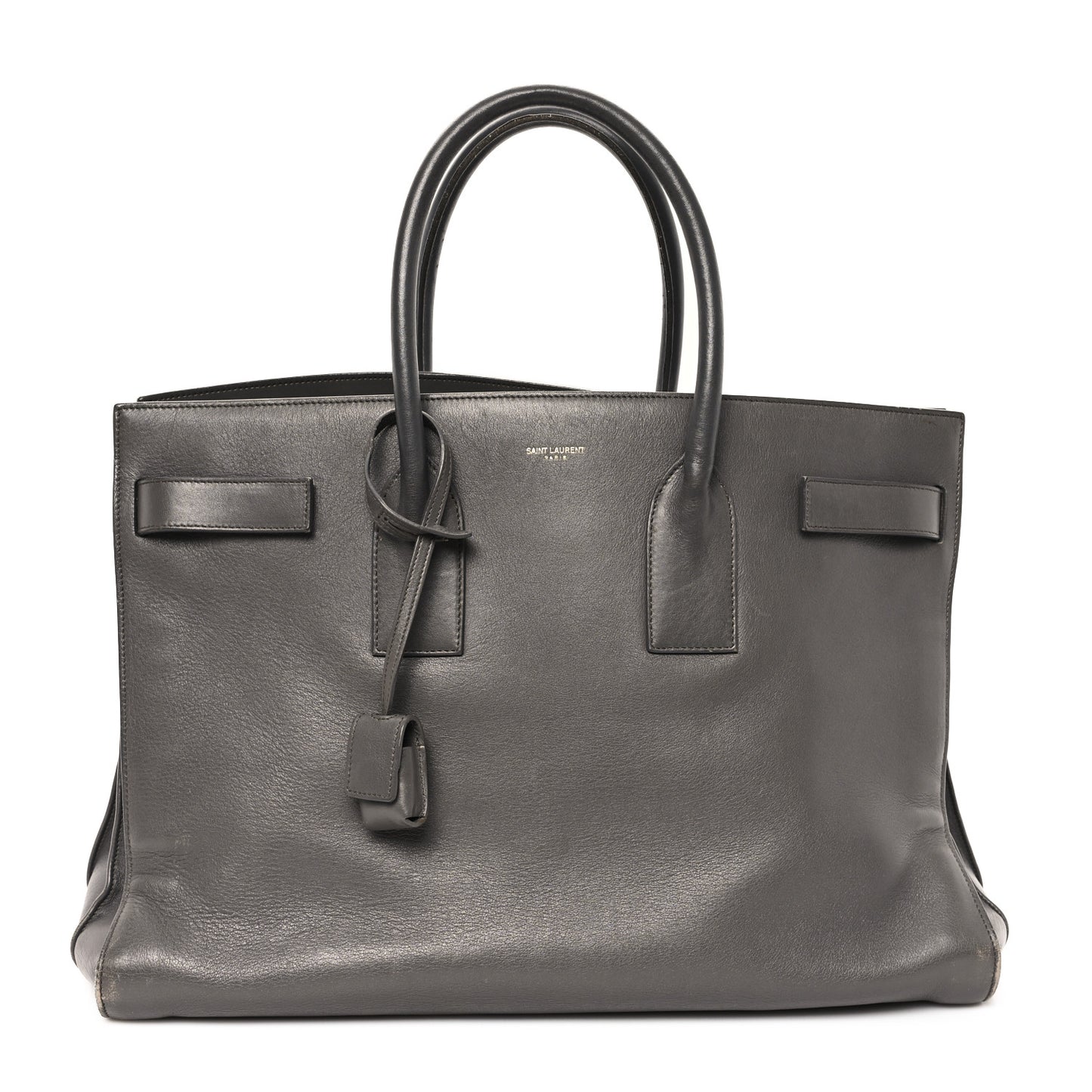 Calfskin Large Sac de Jour Carryall Grey