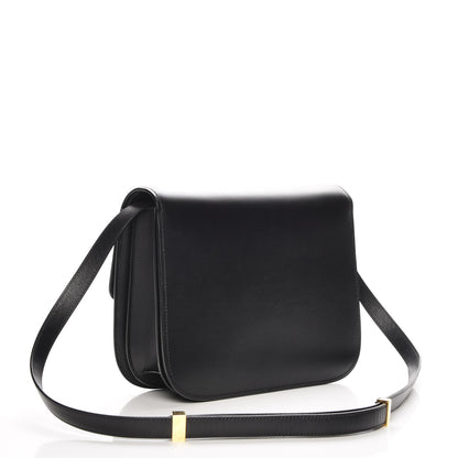 Celine Box Calfskin Medium Classic Box Flap Bag Black 3 of 7