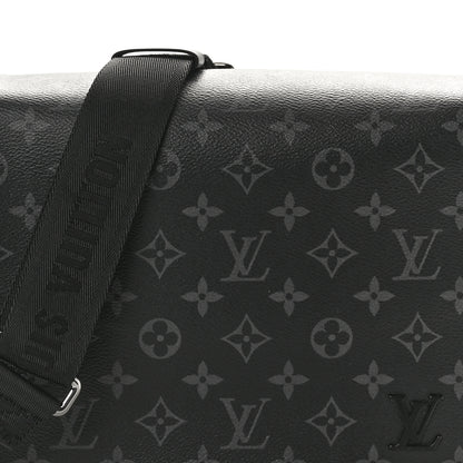 Louis Vuitton Monogram Eclipse District PM Black 7 of 9