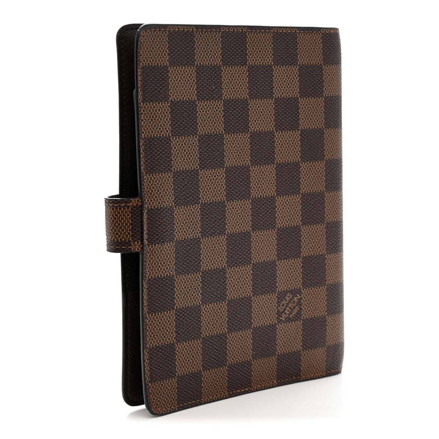 Damier Ebene Medium Ring Agenda Cover