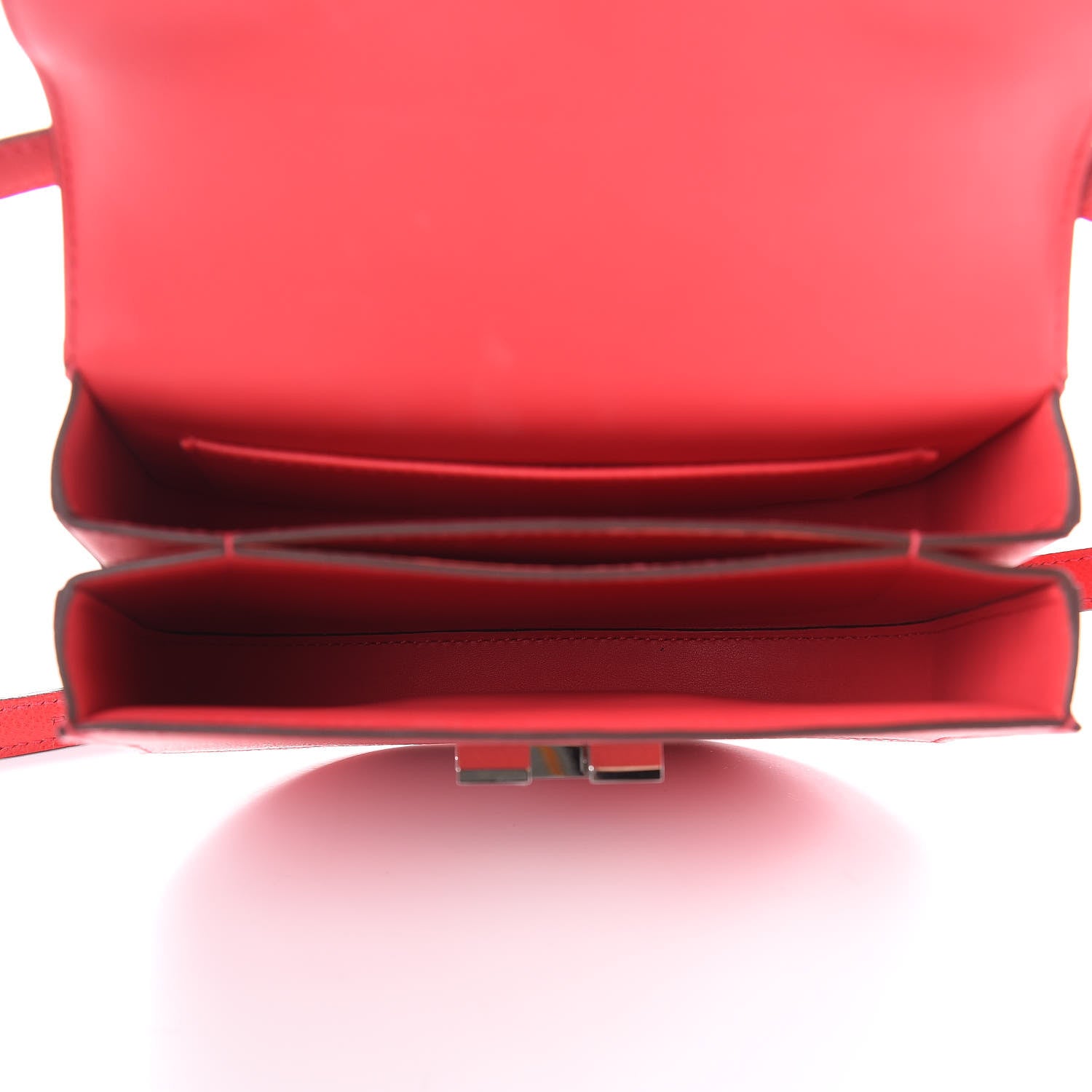 Hermes Epsom Mosaique Au 24-17 Rouge De Coeur 5 of 12