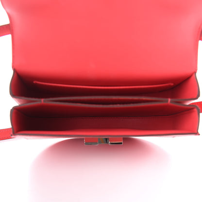 Hermes Epsom Mosaique Au 24-17 Rouge De Coeur 5 of 12