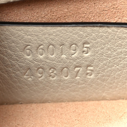 Gucci Wonka Grain Calfskin Small Diana Tote Bag Mystic White Orange Fluo 7 of 11