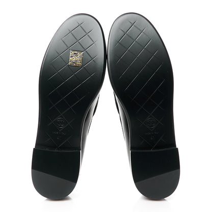Chanel Lambskin Quilted CC Turnlock Loafers 41 Black 5 of 10