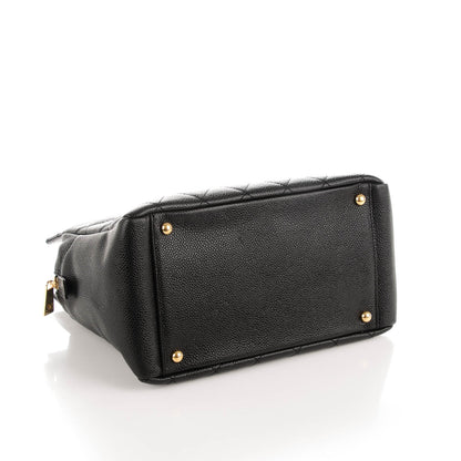 Chanel Caviar Quilted Petit Timeless Tote PTT Black 4 of 7