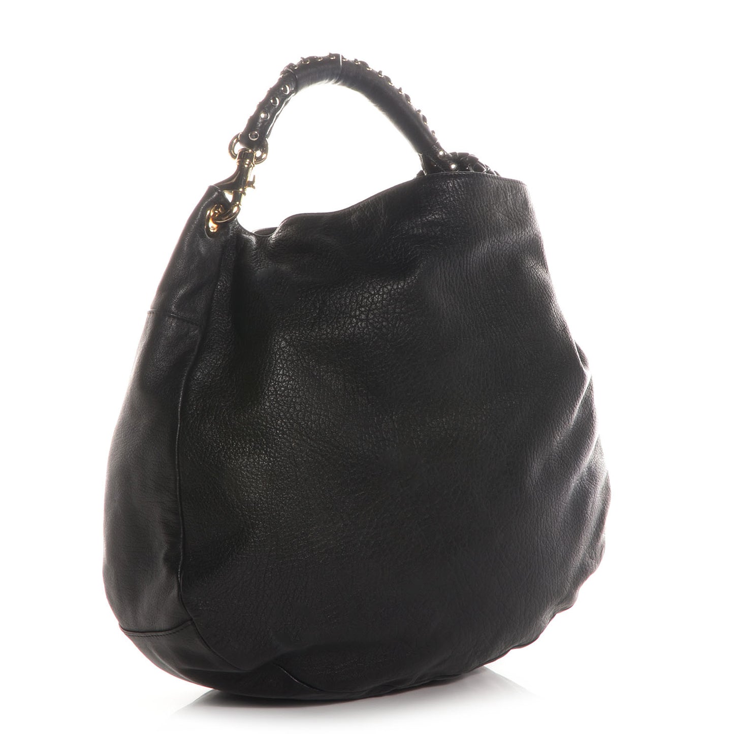 Leather Sky Hobo Black