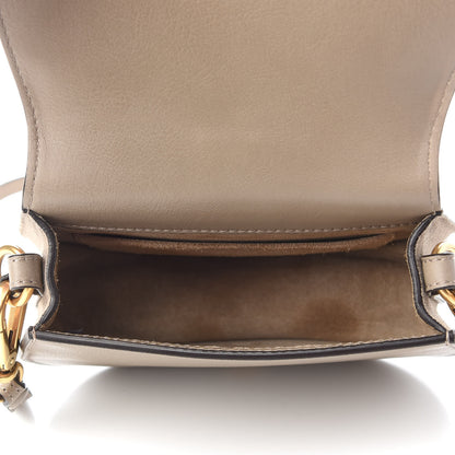Chloe Calfskin Suede Small Nile Bracelet Bag Motty Grey 5 of 9
