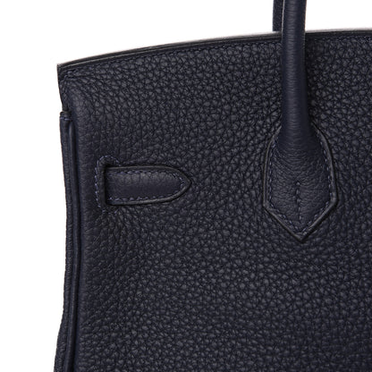 Hermes Togo Birkin 25 Bleu Nuit 20 of 27