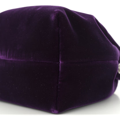 Jimmy Choo Velvet Bon Bon Bag Acai 9 of 9