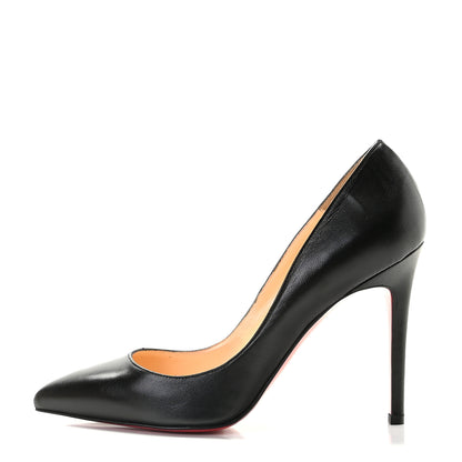 Christian Louboutin Shiny Nappa Pigalle 100 Pumps 37 Black 1 of 10