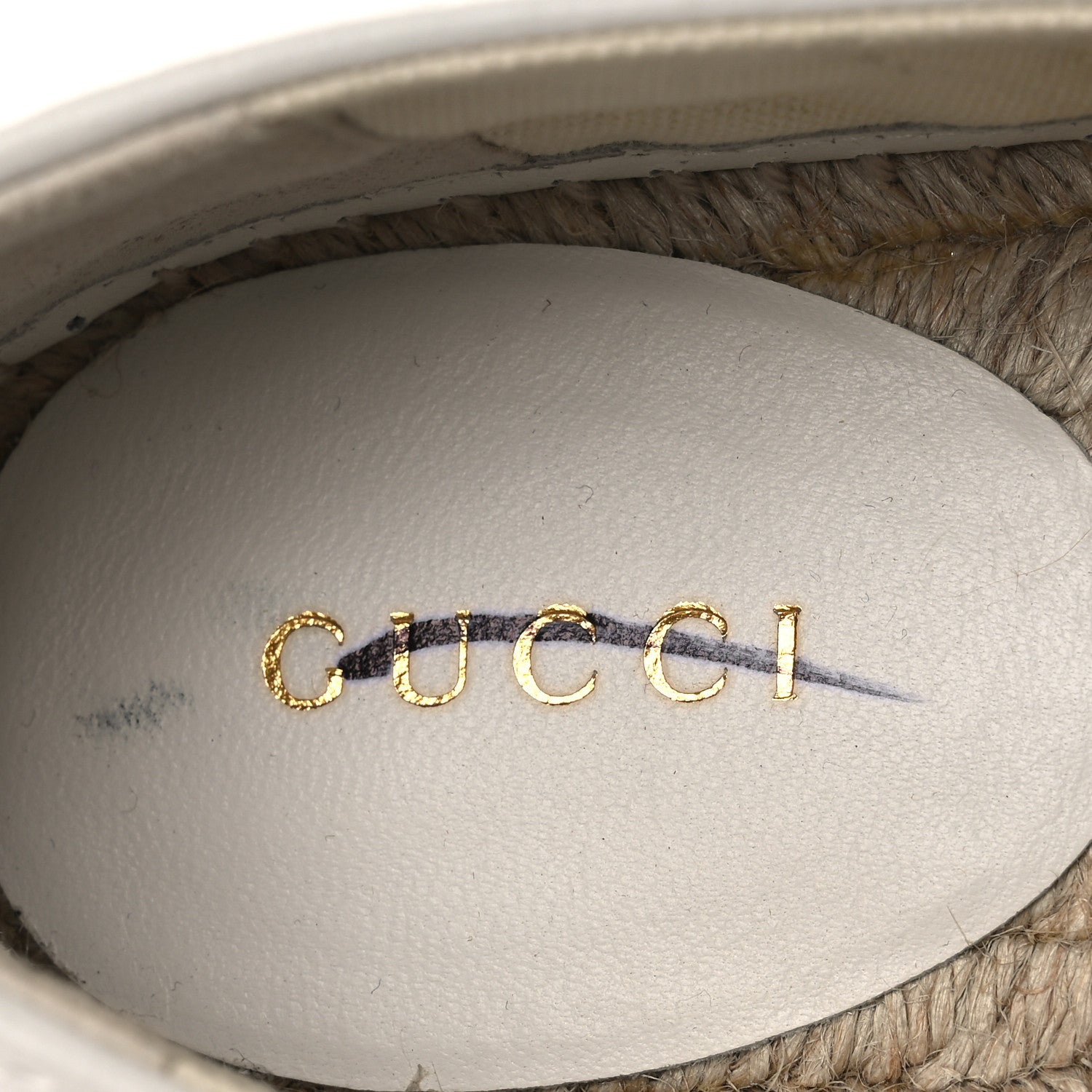 Gucci Nappa Matelasse GG Marmont Espadrilles 37.5 Great White 9 of 13