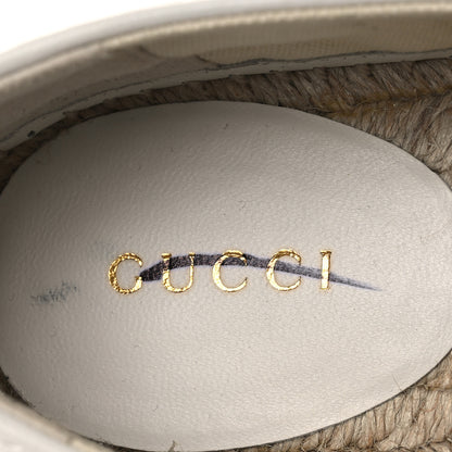 Gucci Nappa Matelasse GG Marmont Espadrilles 37.5 Great White 9 of 13