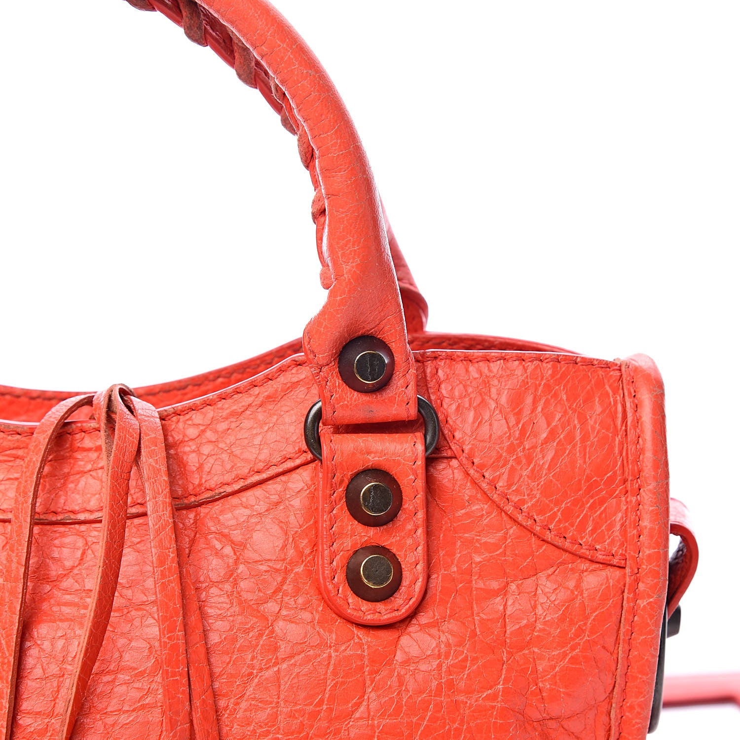 Balenciaga Agneau Classic Hardware Mini City Rose Corail 16 of 25