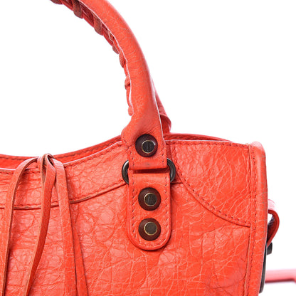 Balenciaga Agneau Classic Hardware Mini City Rose Corail 16 of 25