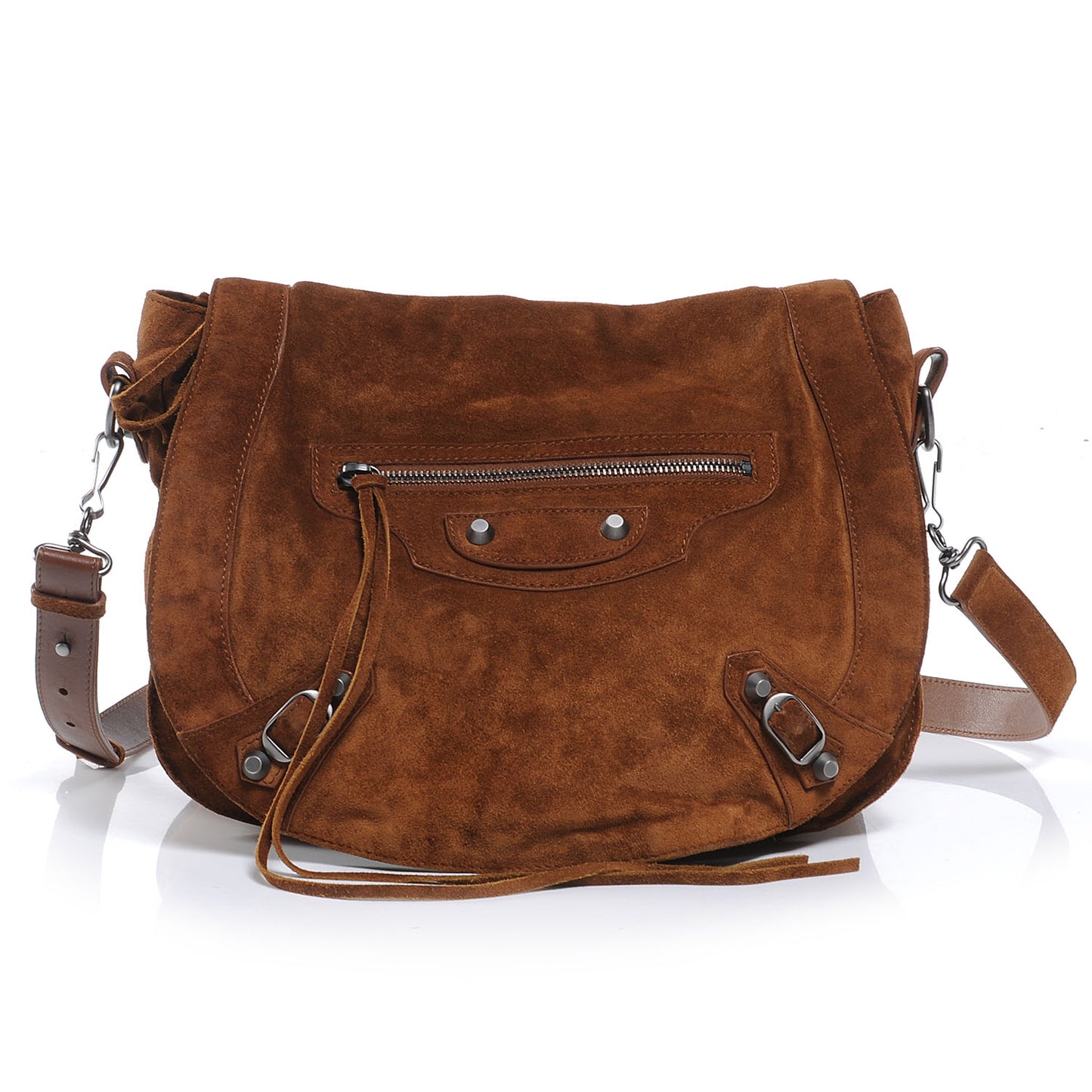 Baby Daim Suede Neo Folk Messenger Chataigne