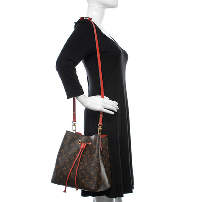 Louis Vuitton Monogram Neonoe MM Coquelicot 2 of 7