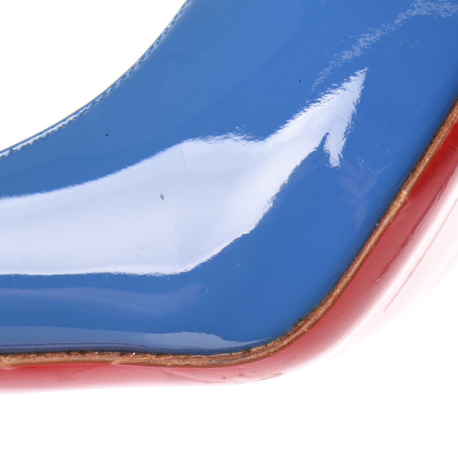 Christian Louboutin Patent New Declic 120 Pumps 41 Royal Blue 13 of 14