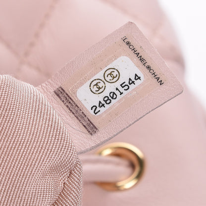 Chanel Lambskin Quilted Large Urban Spirit Backpack Beige 9 of 10