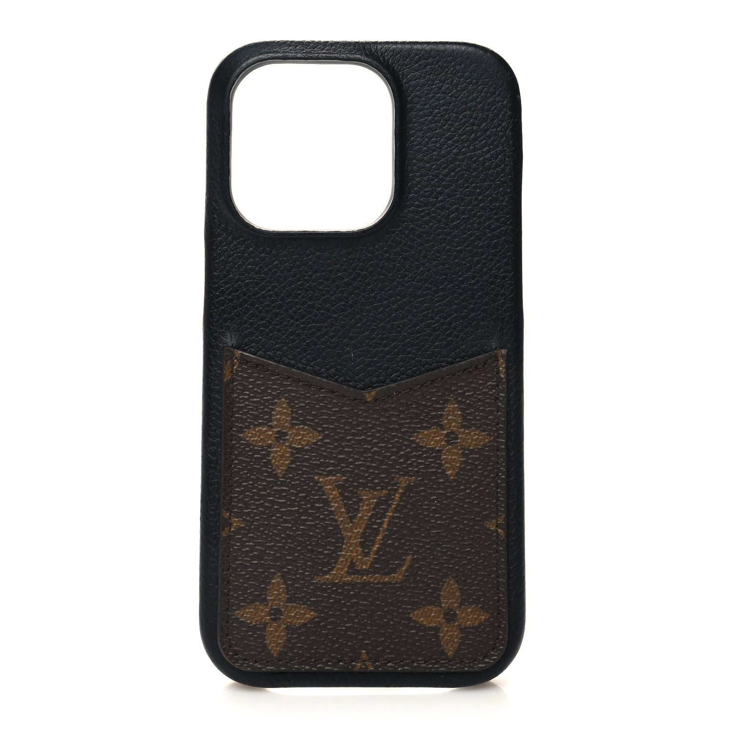 Louis Vuitton Monogram Pallas iPhone 15 Pro Bumper Black 1 of 11