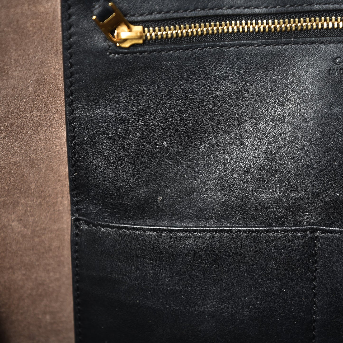 Smooth Calfskin Small Tie Knot Tote Black