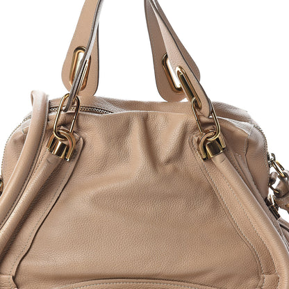 Chloe Calfskin Medium Paraty Biscotti Beige 7 of 9