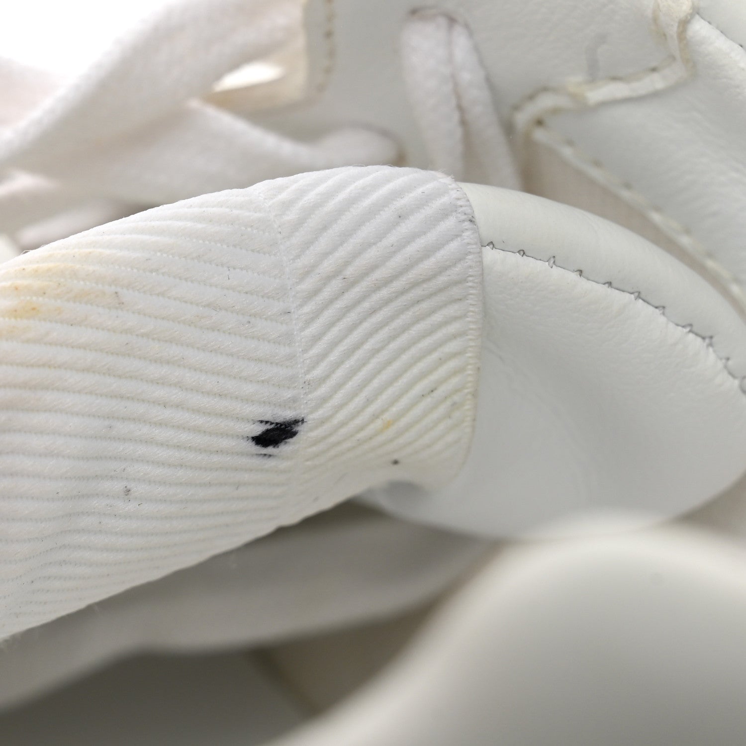 Gucci Demetra Cat Eyes Womens Rhyton Sneakers 37.5 White 8 of 9