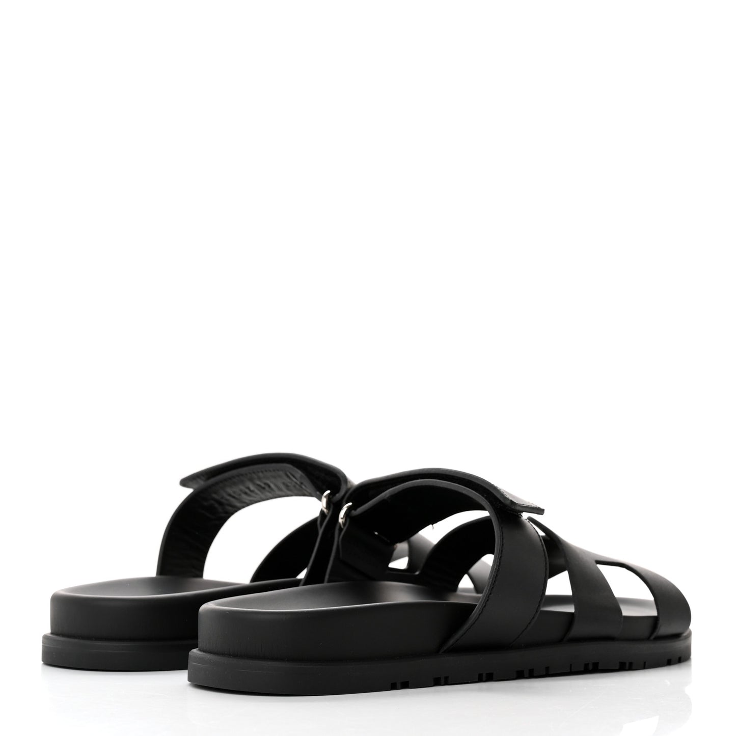 Calfskin Womens Chypre Sandals 39 Black