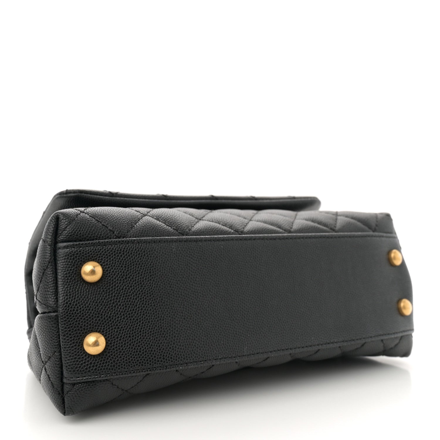 Chanel Caviar Quilted Mini Coco Handle Flap Black 4 of 11