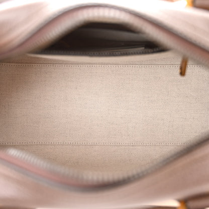 Gucci X ADIDAS Crystal Vintage Monogram Textured Dollar Calfskin Web Trefoil Logo Mini Bowling Bag Mid Natural Nut Off White New Acero 5 of 10