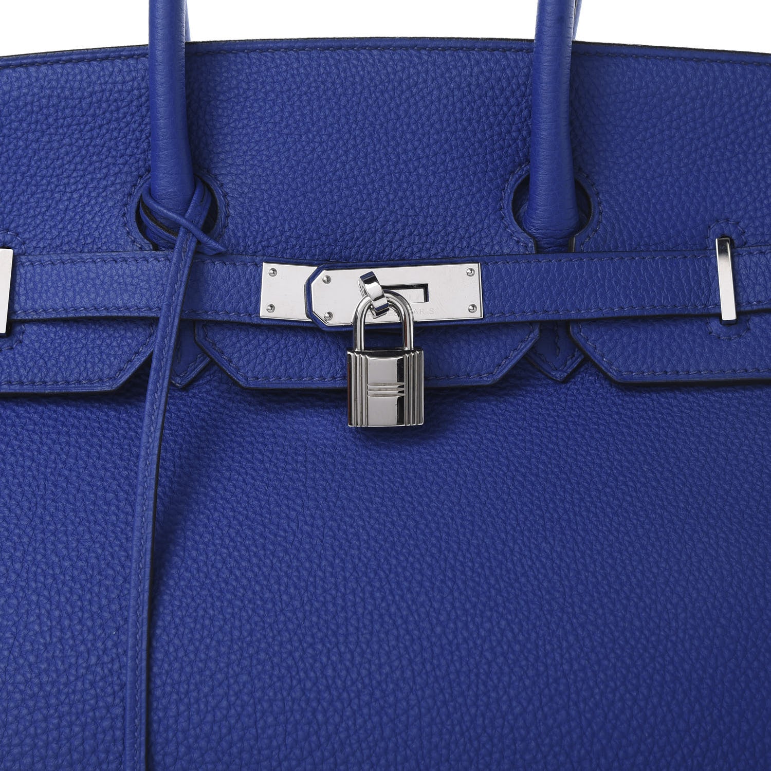 Hermes Togo Birkin 35 Bleu Electrique 7 of 12