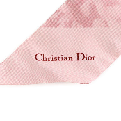 Christian Dior Silk Rose Mitzah Scarf Pink Rose 2 of 4