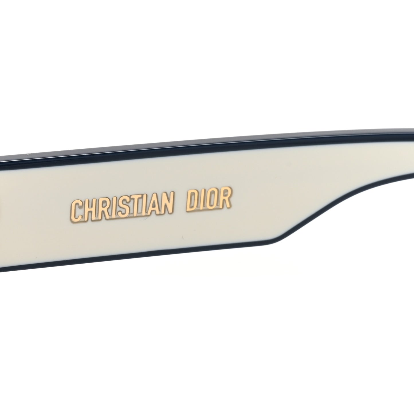 Diorpacific S1U Square Sunglasses White Blue