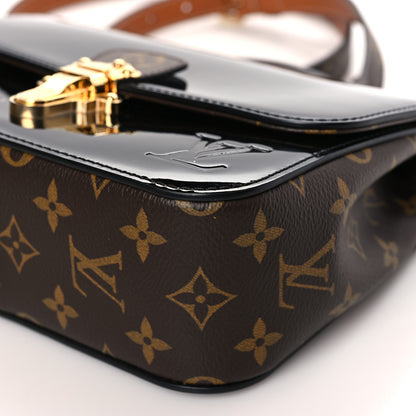 Louis Vuitton Patent Calfskin Monogram Cherrywood BB Black 7 of 7