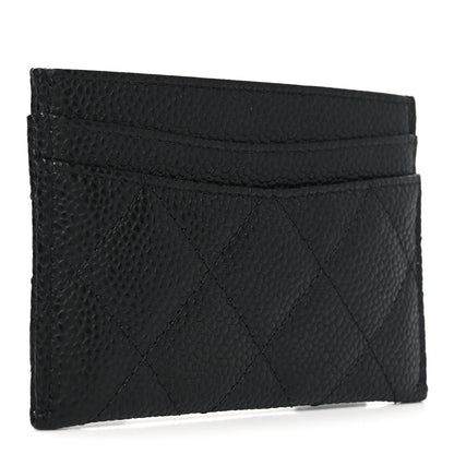 Chanel Caviar Quilted Card Holder Black 2 of 8