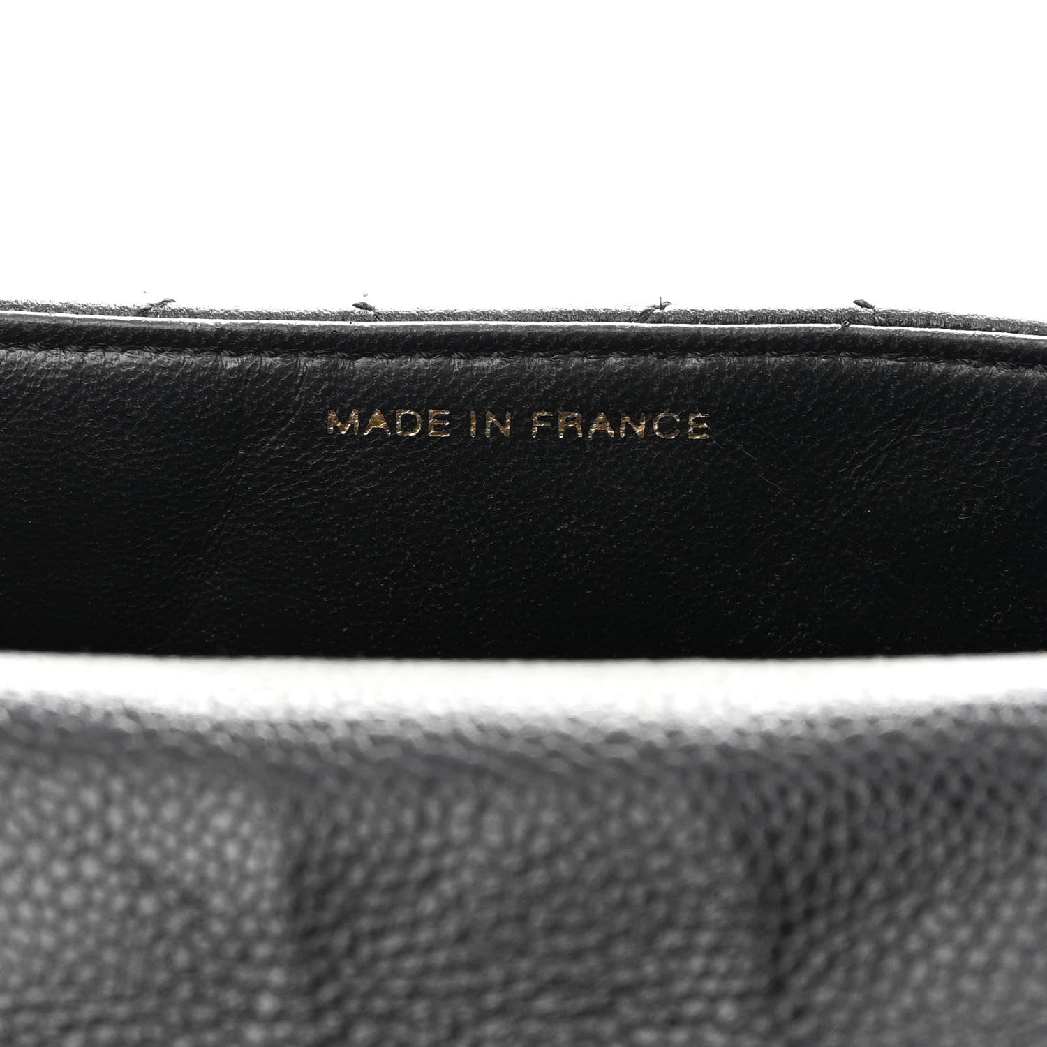Chanel Caviar Quilted Flap Shoulder Bag Black Black 7 of 16