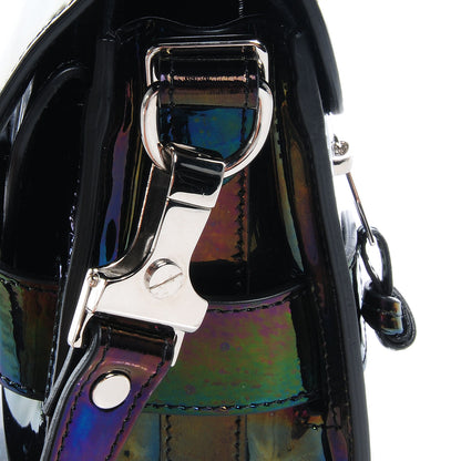 Proenza Schouler PS11 Mini Classic Shoulder Bag Holographic Oil Slick 11 of 12